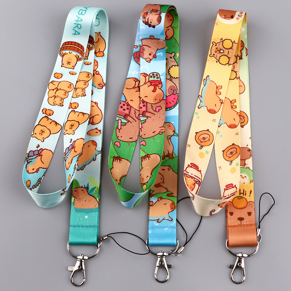 Cute Capybara Lanyards for Key – обзор и цена Lanyard Badge Holder