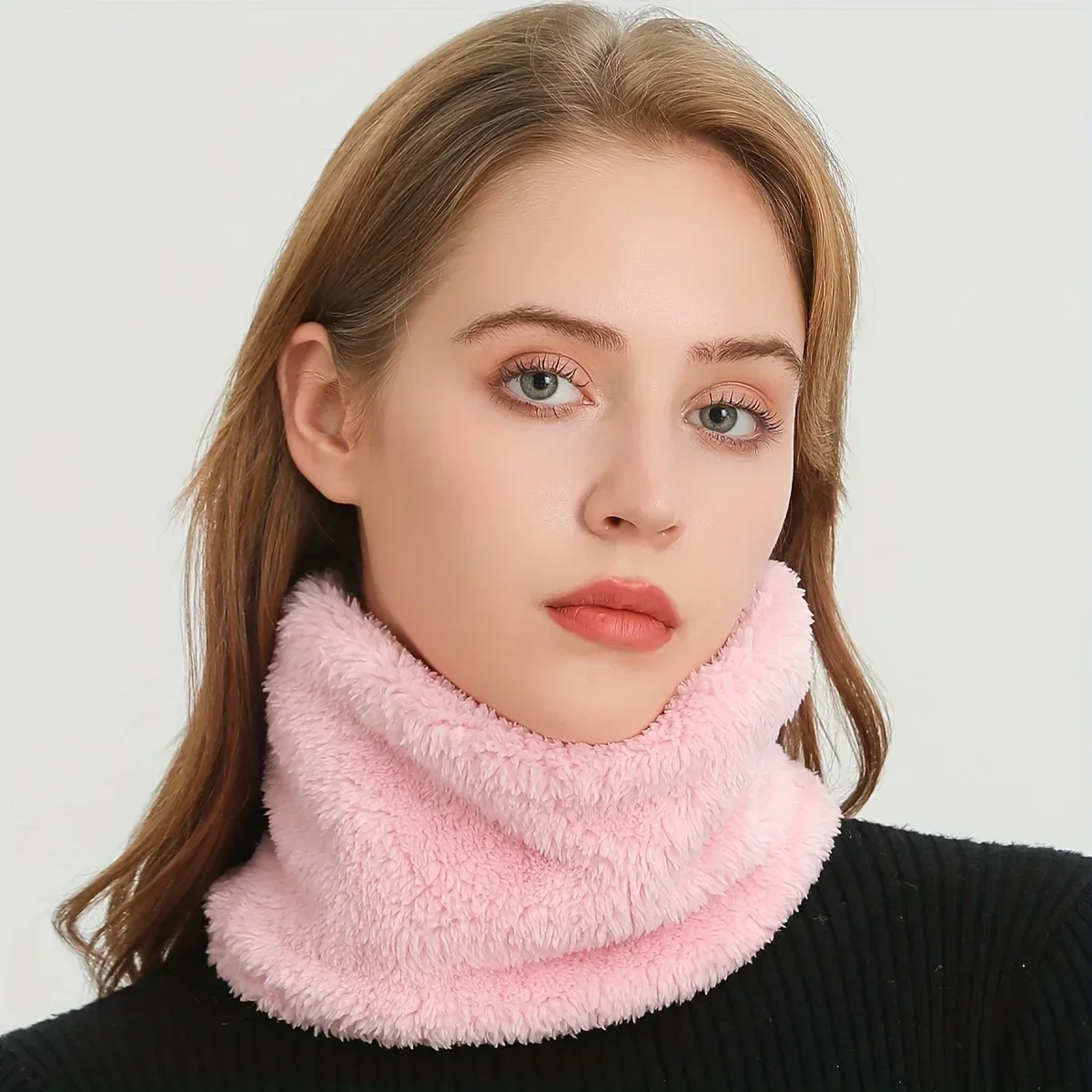 Windproof Plush Infinity Scarf – обзор и цена Infinity Scarf Knit