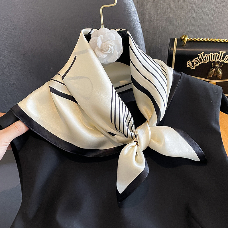 Design Shawl 100% Real Silk Sq – обзор и цена Ascot Neck Scarf
