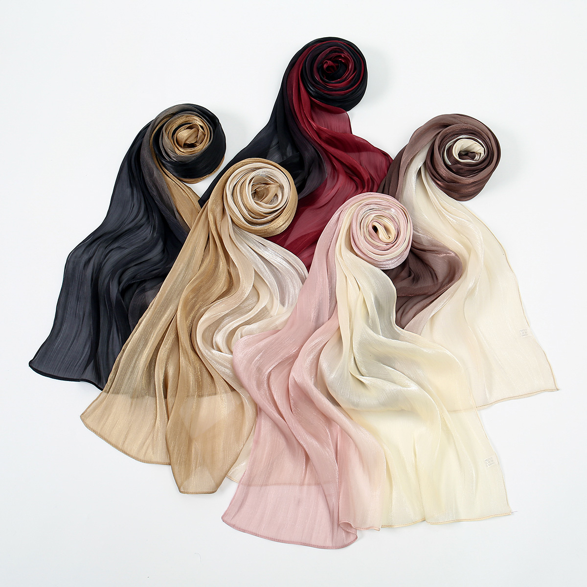 Gradient Twinkle Silk Hijab Sc – обзор и цена Head Wrap Turban