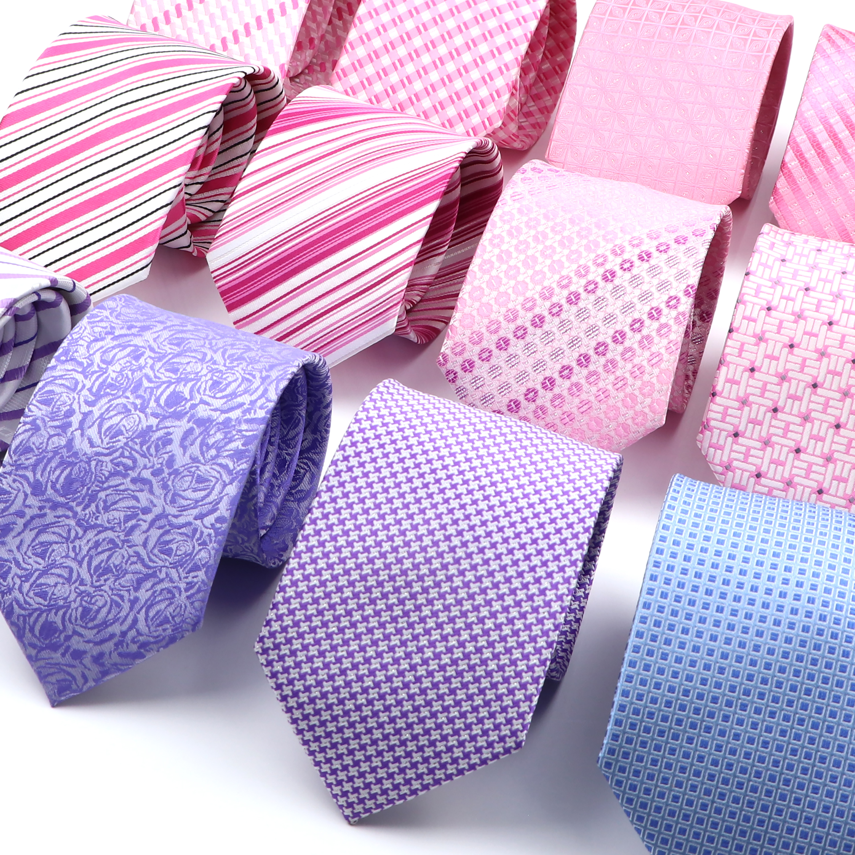 New Bright Pink Men Ties Class – обзор и цена Skinny Tie Men