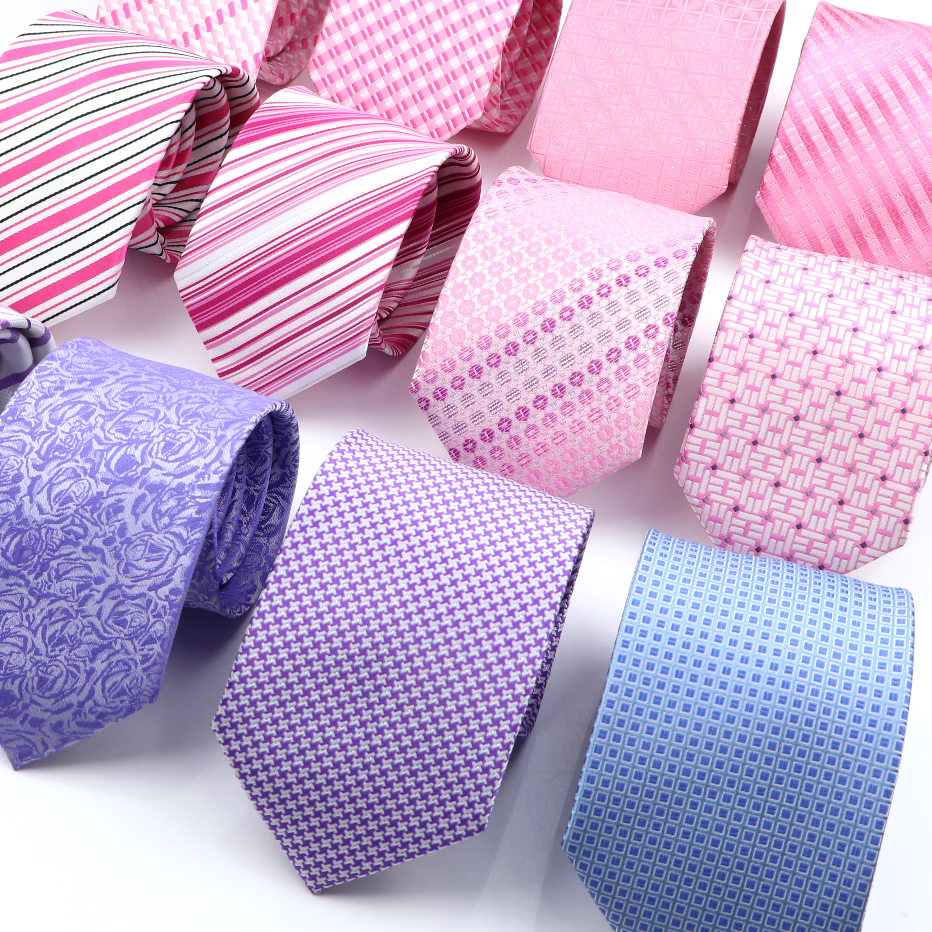 New Bright Pink Men Ties Class – обзор и цена Skinny Tie Men