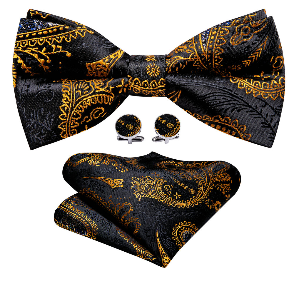 Barry.Wang Silk Mens Bow Tie B – обзор и цена Bow Tie Pre Tied