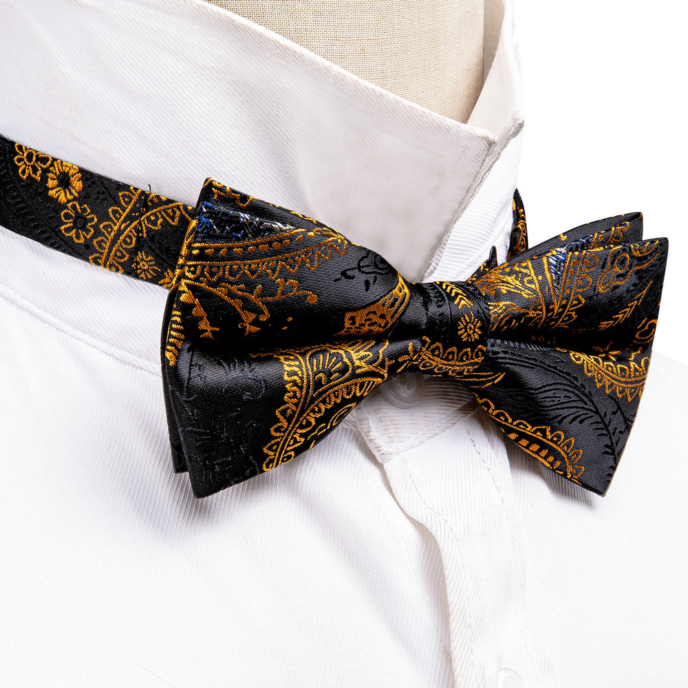 Barry.Wang Silk Mens Bow Tie B – обзор и цена Bow Tie Pre Tied