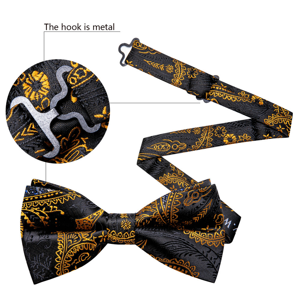 Barry.Wang Silk Mens Bow Tie B – обзор и цена Bow Tie Pre Tied