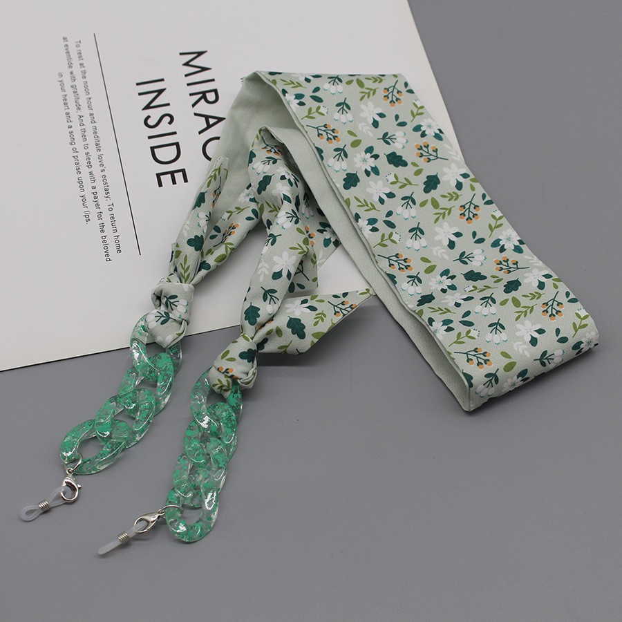 Bohemia Print Silk Scarf Glass – обзор и цена Silk Neck Scarf
