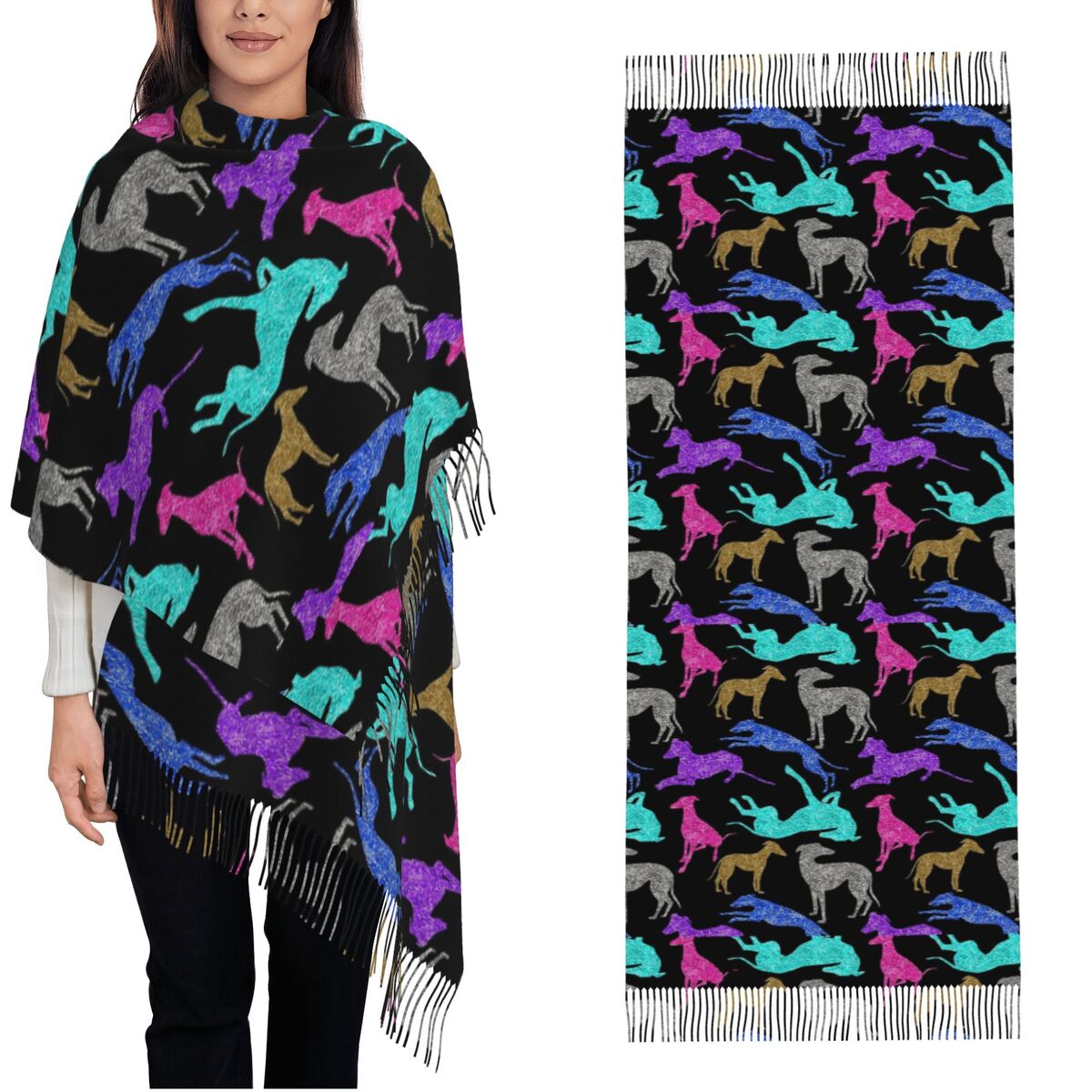 Greyt Greyhound Combo Scarf Wa – обзор и цена Pashmina Wrap Large