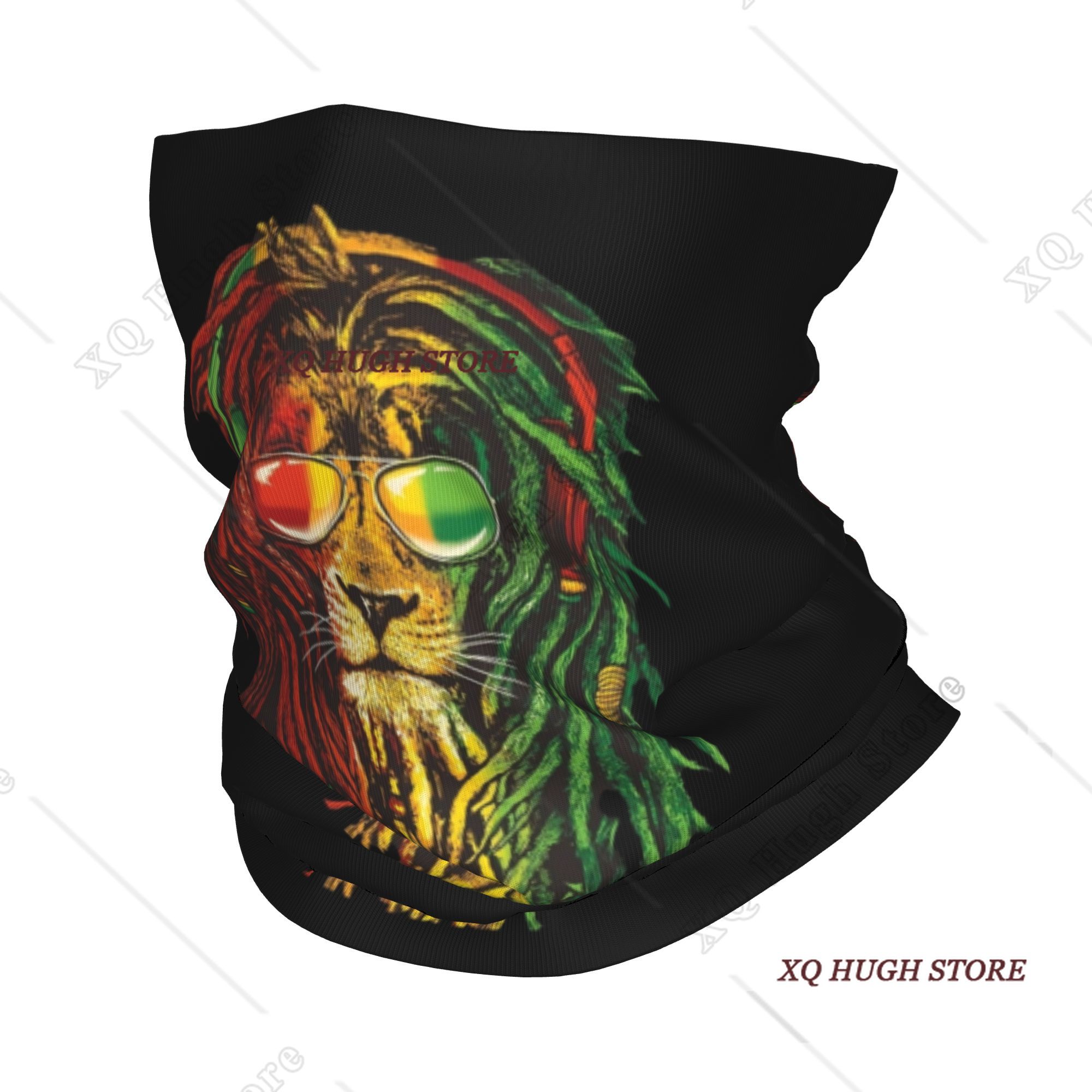 Rasta Reggae Lion Sunglass Art – обзор и цена Neck Warmer Tube