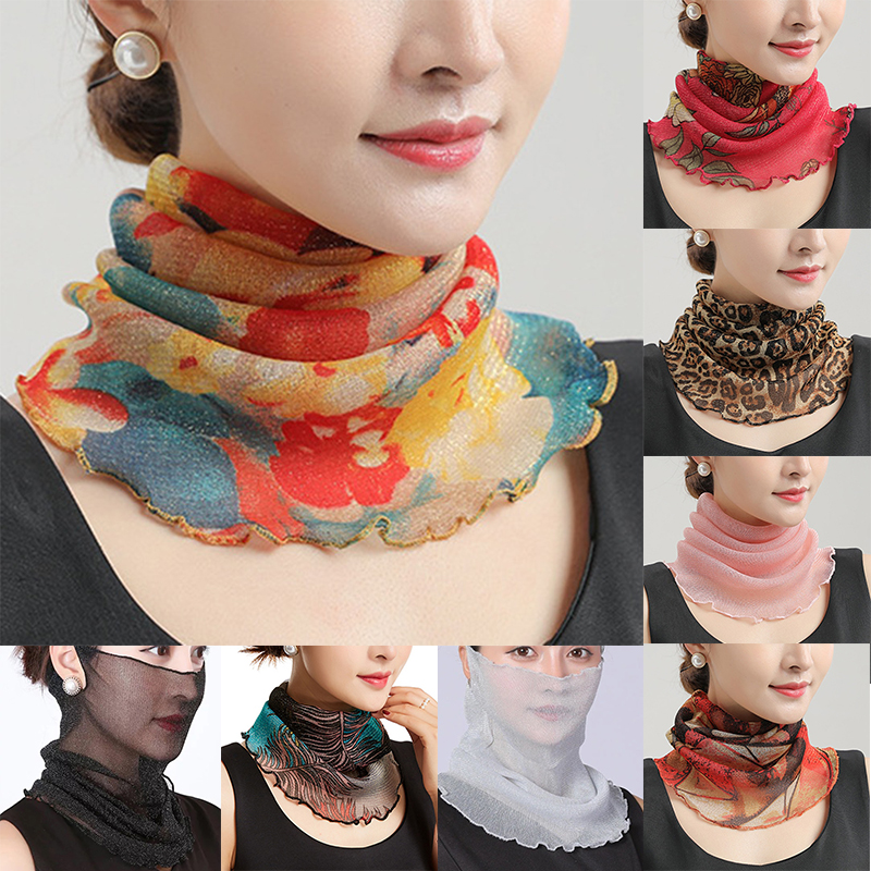 Spring Summer Chiffon Neck Col – обзор и цена Ascot Neck Scarf
