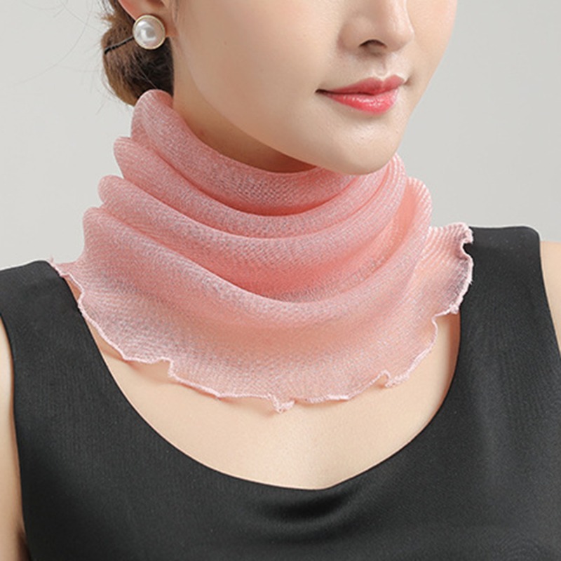 Spring Summer Chiffon Neck Col – обзор и цена Ascot Neck Scarf