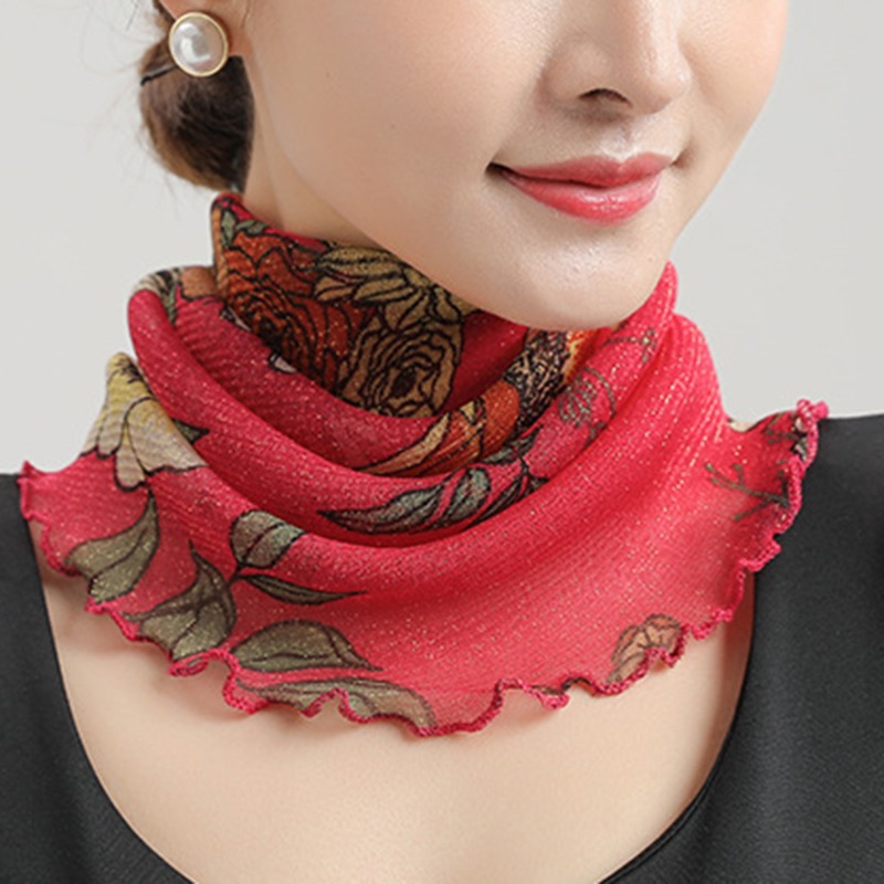 Spring Summer Chiffon Neck Col – обзор и цена Ascot Neck Scarf