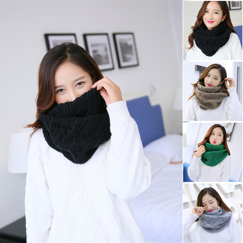 Unisex Winter Soft Chunky Knit – обзор и цена Infinity Scarf Knit