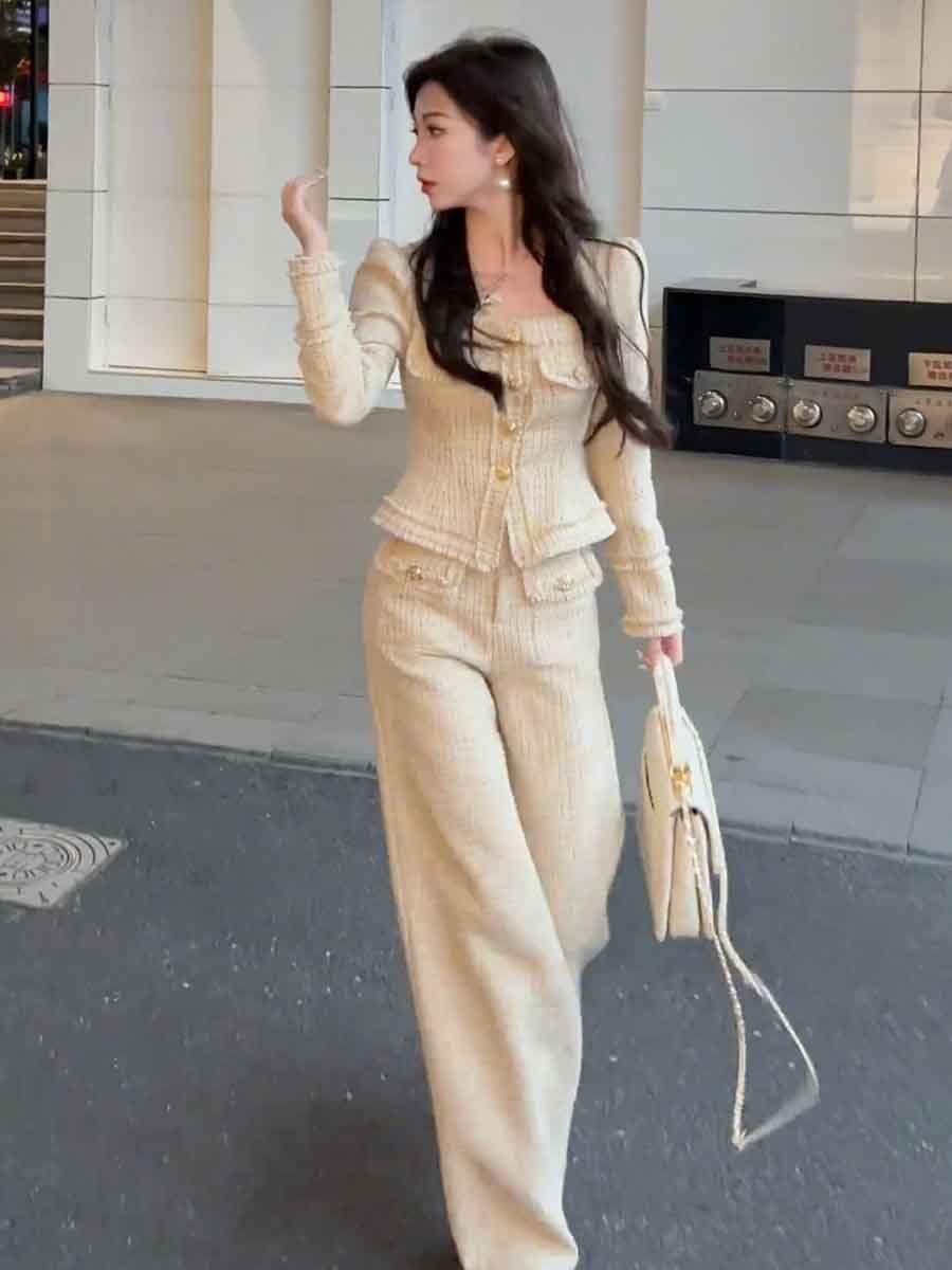 2024 Winter Women's Fashion an – обзор и цена Pocket Square Set