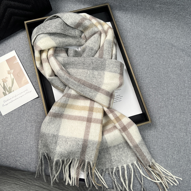 High Quality 100% Wool Scarf W – обзор и цена Muffler Men Wool