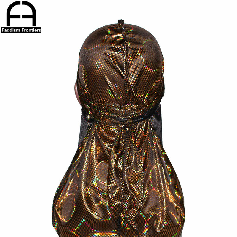 New Men's Colorful Sparkly Sil – обзор и цена Bandana Doo Rag