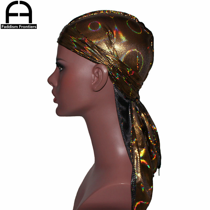 New Men's Colorful Sparkly Sil – обзор и цена Bandana Doo Rag