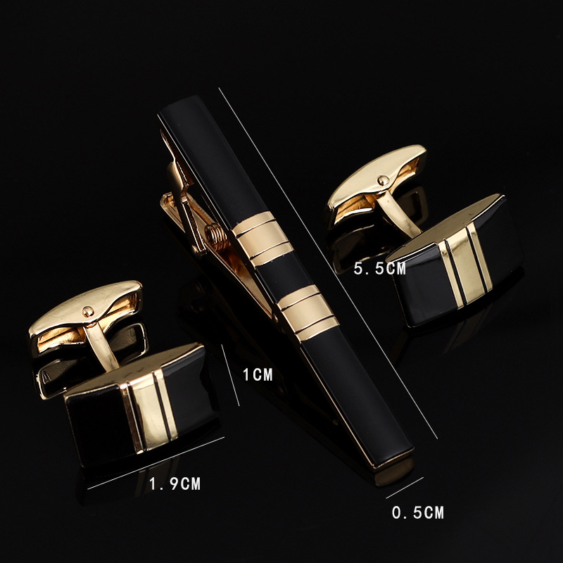 Mens Ties Clip Cufflinks Set S – обзор и цена Tie Bar Set Gift