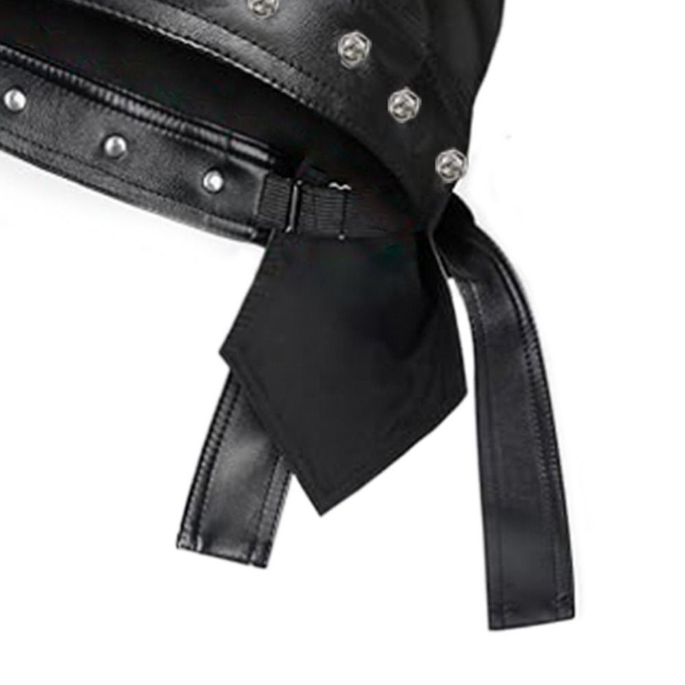 PU Leather Black Biker Cap Doo – обзор и цена Bandana Doo Rag