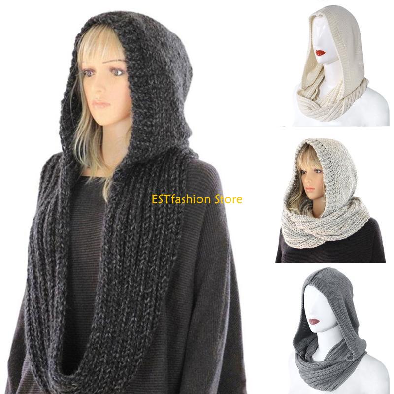 Y5GC Women Rib Knit for Infini – обзор и цена Infinity Scarf Knit