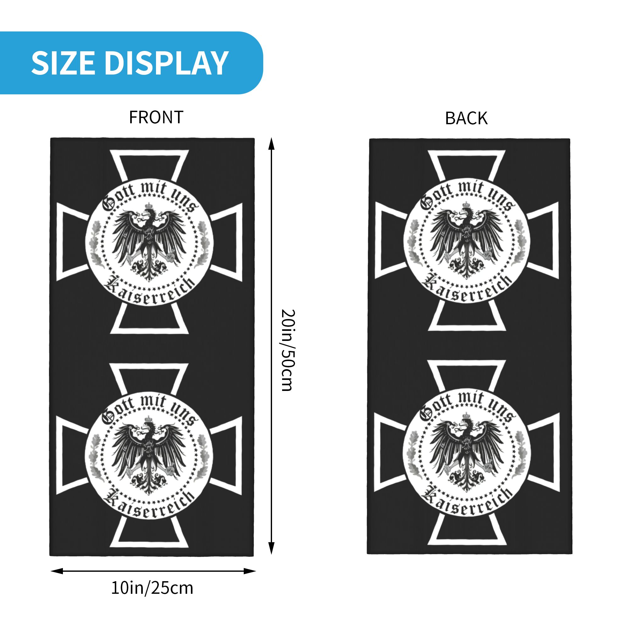 Custom German Empire Eagle Cro – обзор и цена Neck Warmer Tube