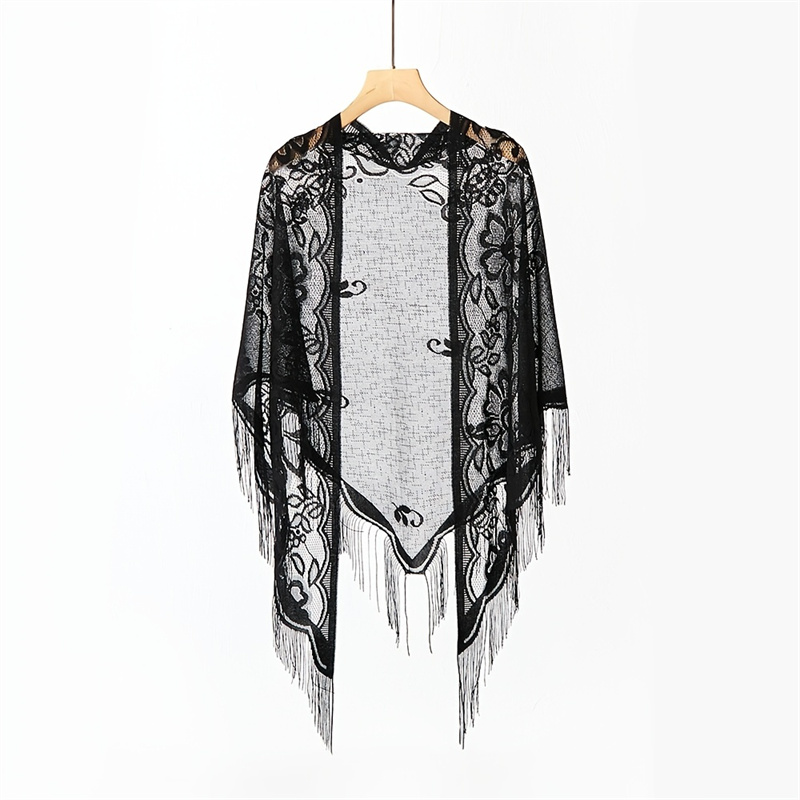 New Embroidery Lace Scarf Shaw – обзор и цена Stole Wedding Shawl