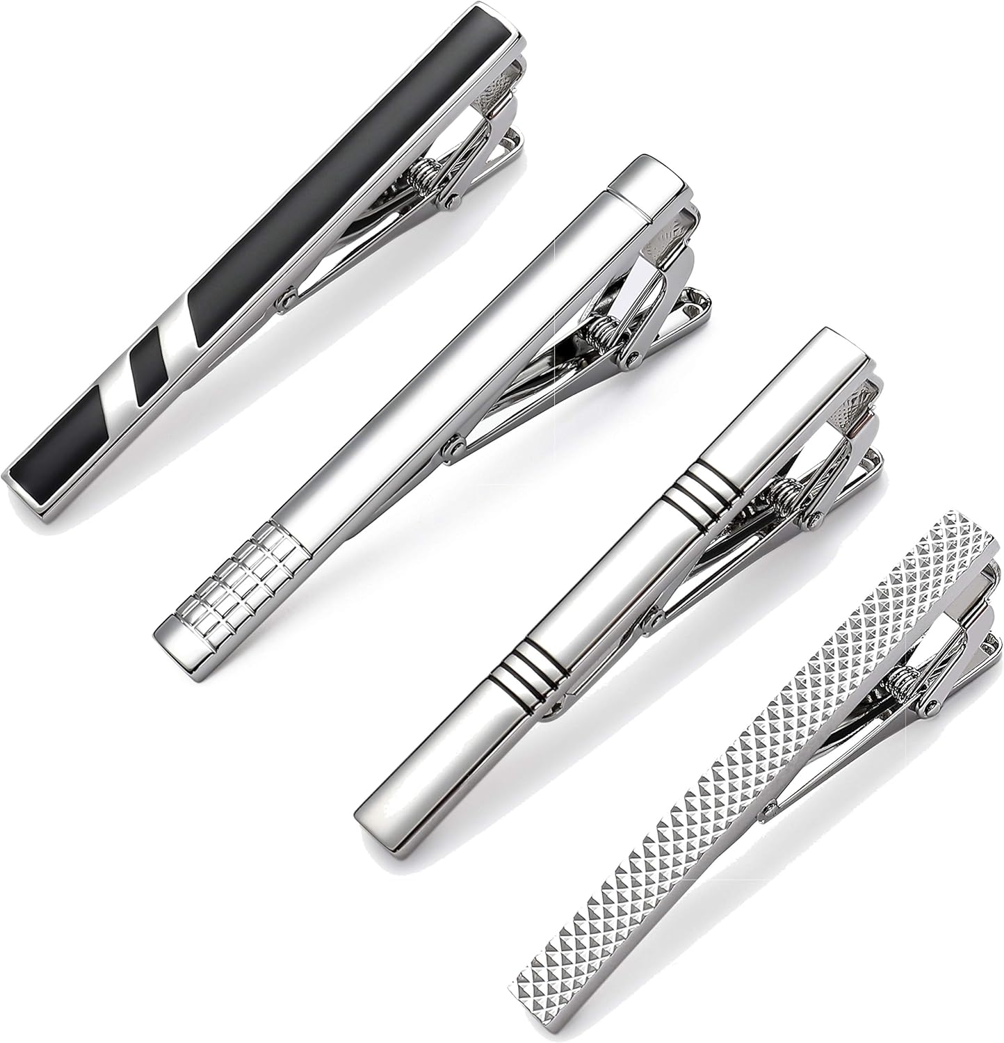 Classic Silver Tie Bar Set for – обзор и цена Tie Bar Set Gift