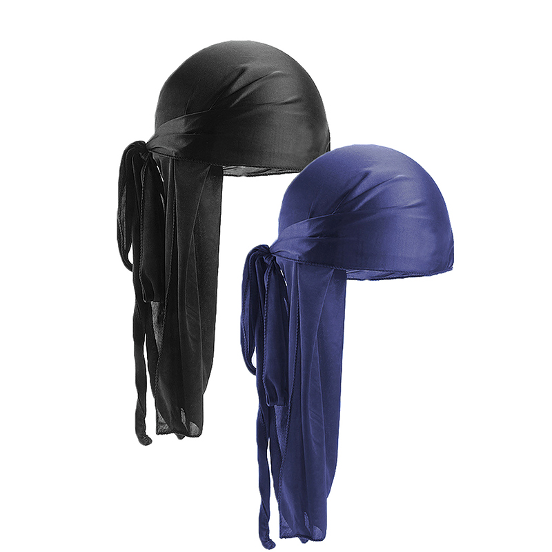 2 pcs Silky Satin Durags for M – обзор и цена Bandana Doo Rag