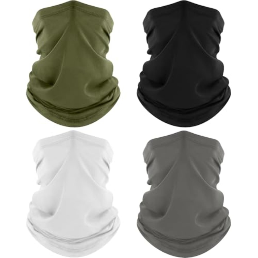 ROXUN 4 Pack Neck Gaiter, Cool – обзор и цена Face Scarf Mask