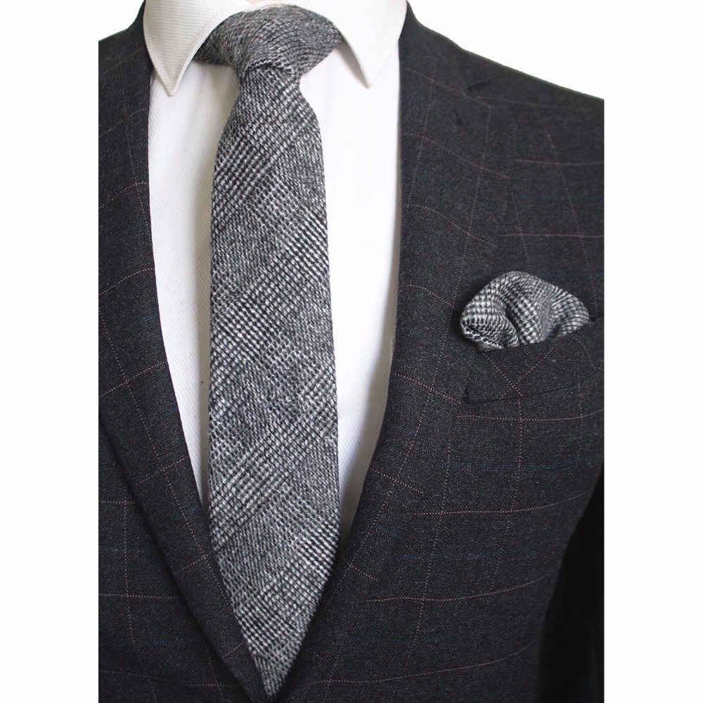Ricnais 8cm Wool Necktie Solid – обзор и цена Handkerchief Cotton Men