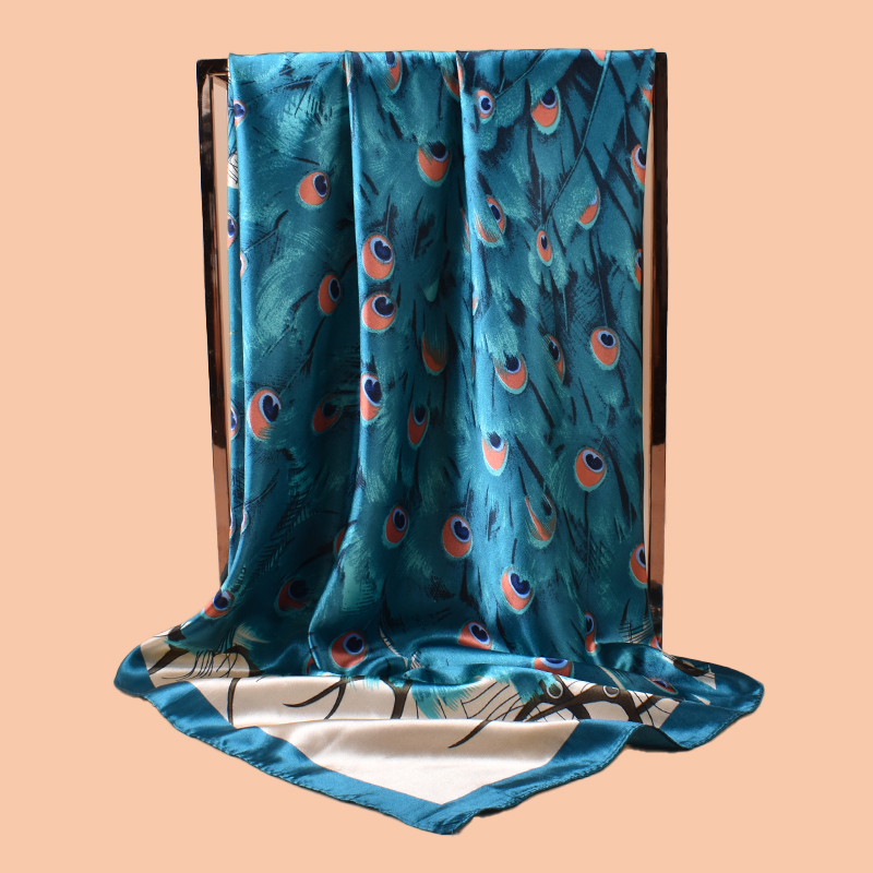 1PC Ladies Large Square Scarf  – обзор и цена Scarf Silk Square