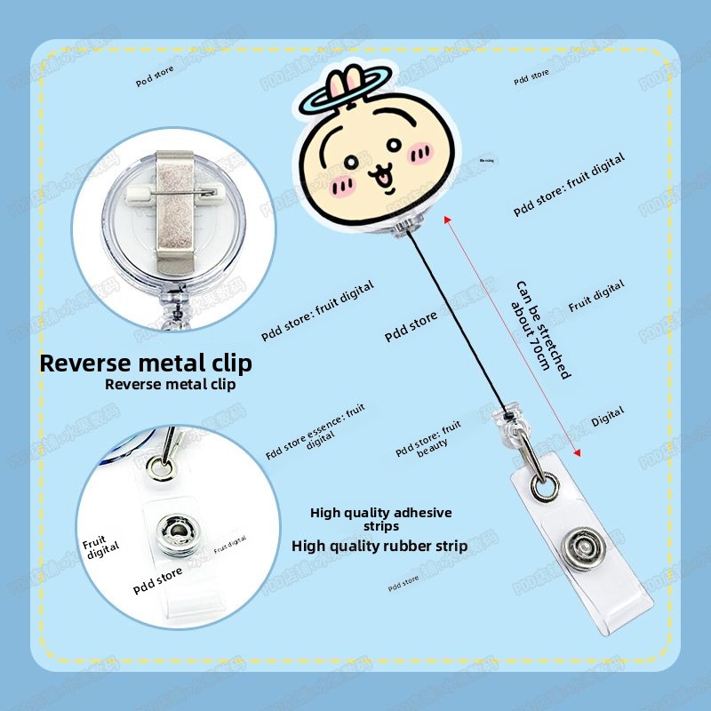 Jhikawas Retractable Badge Ree – обзор и цена Lanyard Badge Holder