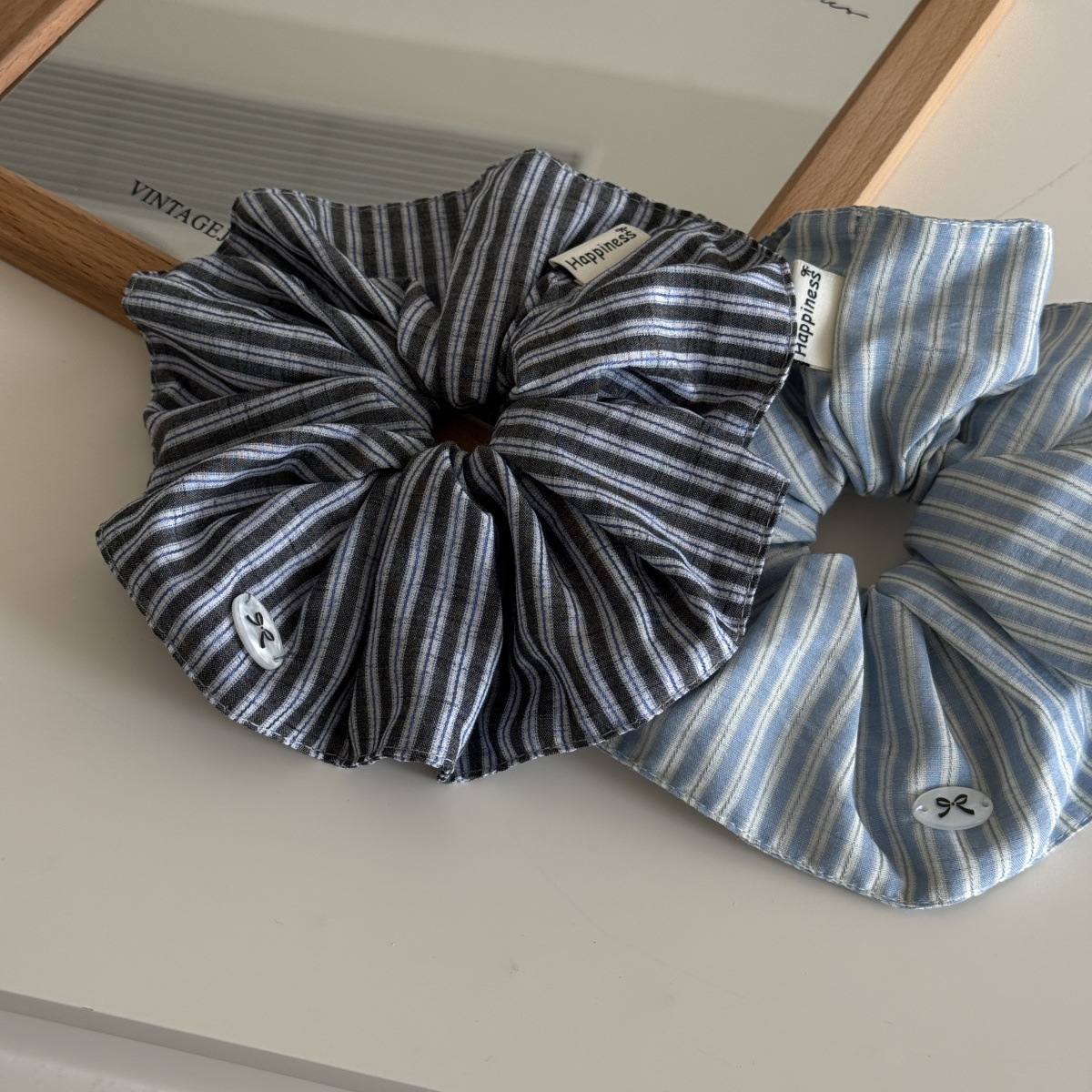 Korea Fashion Stripe Hair Rubb – обзор и цена Silk Tie Striped