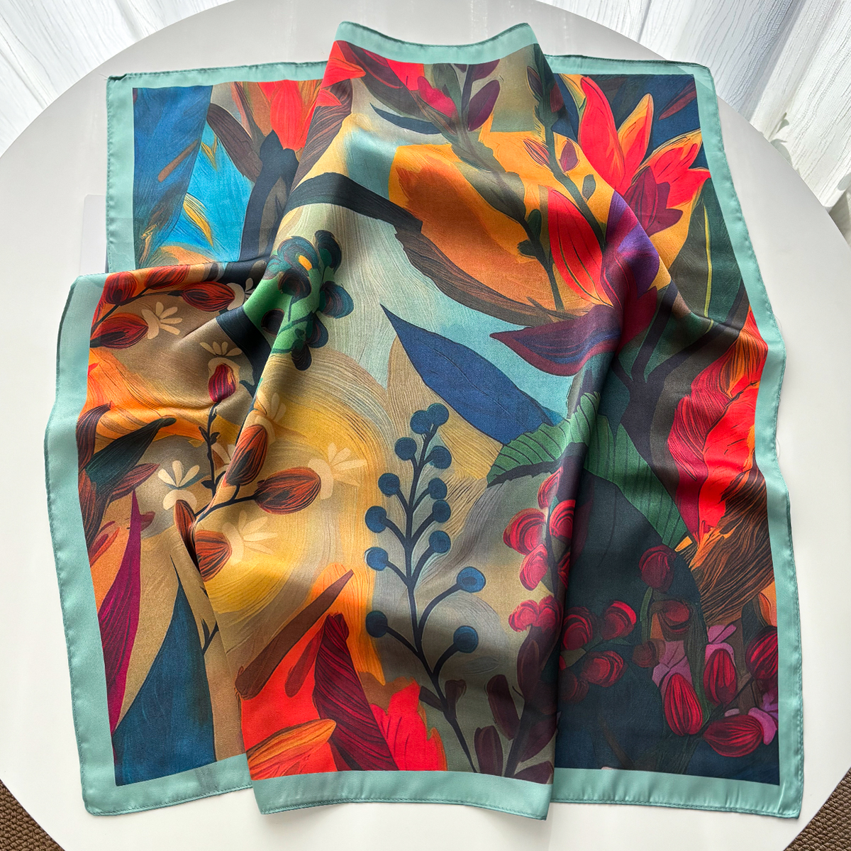 2026 Summer New Scarf Women Oi – обзор и цена Ascot Neck Scarf