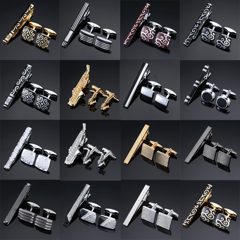 High Quality Cuff links neckti – обзор и цена Tie Bar Set Gift