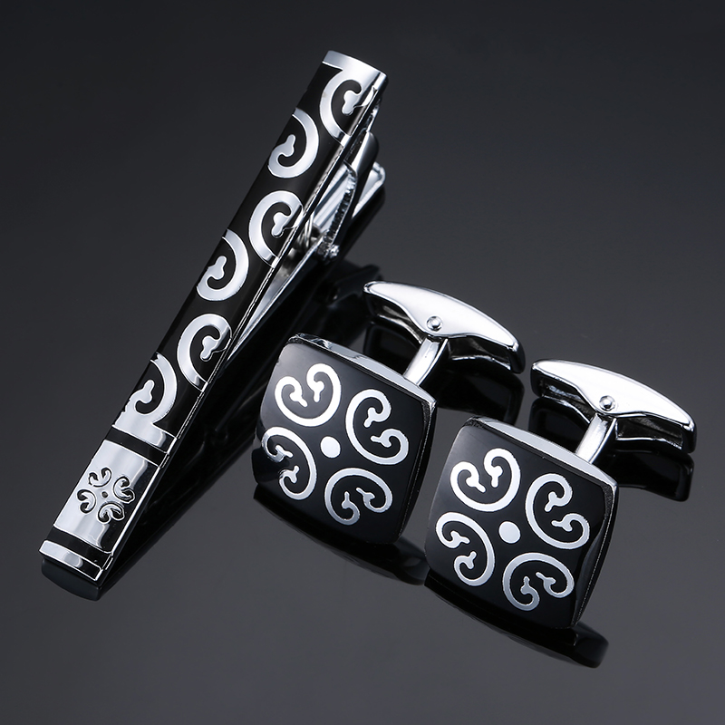 High Quality Cuff links neckti – обзор и цена Tie Bar Set Gift