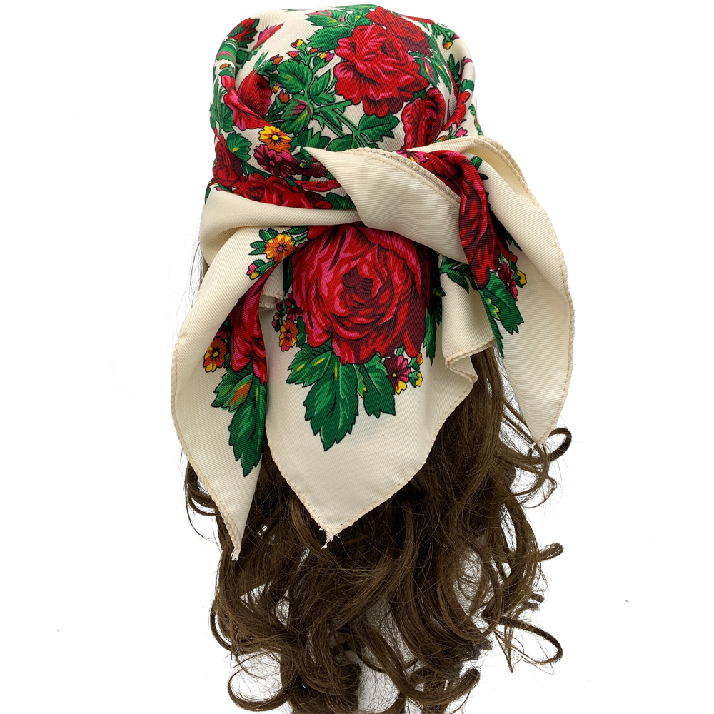 70*70cm Russian Square Scarf W – обзор и цена Bandana Cotton