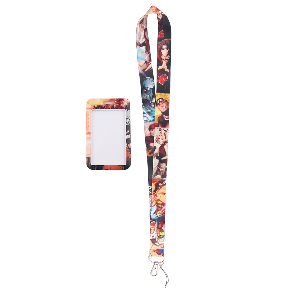 Japanese Anime Red Clouds Busi – обзор и цена Lanyard Badge Holder