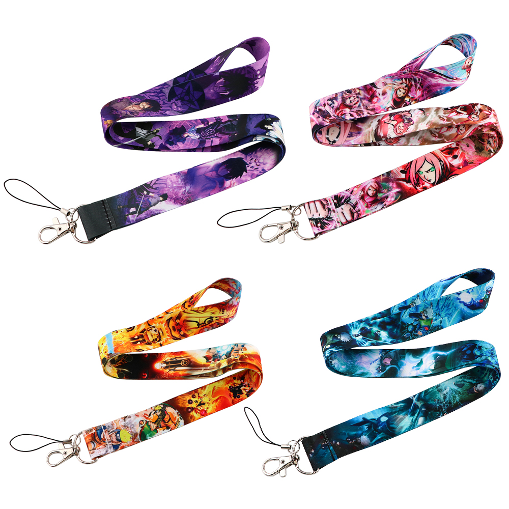 Japanese Anime Red Clouds Busi – обзор и цена Lanyard Badge Holder