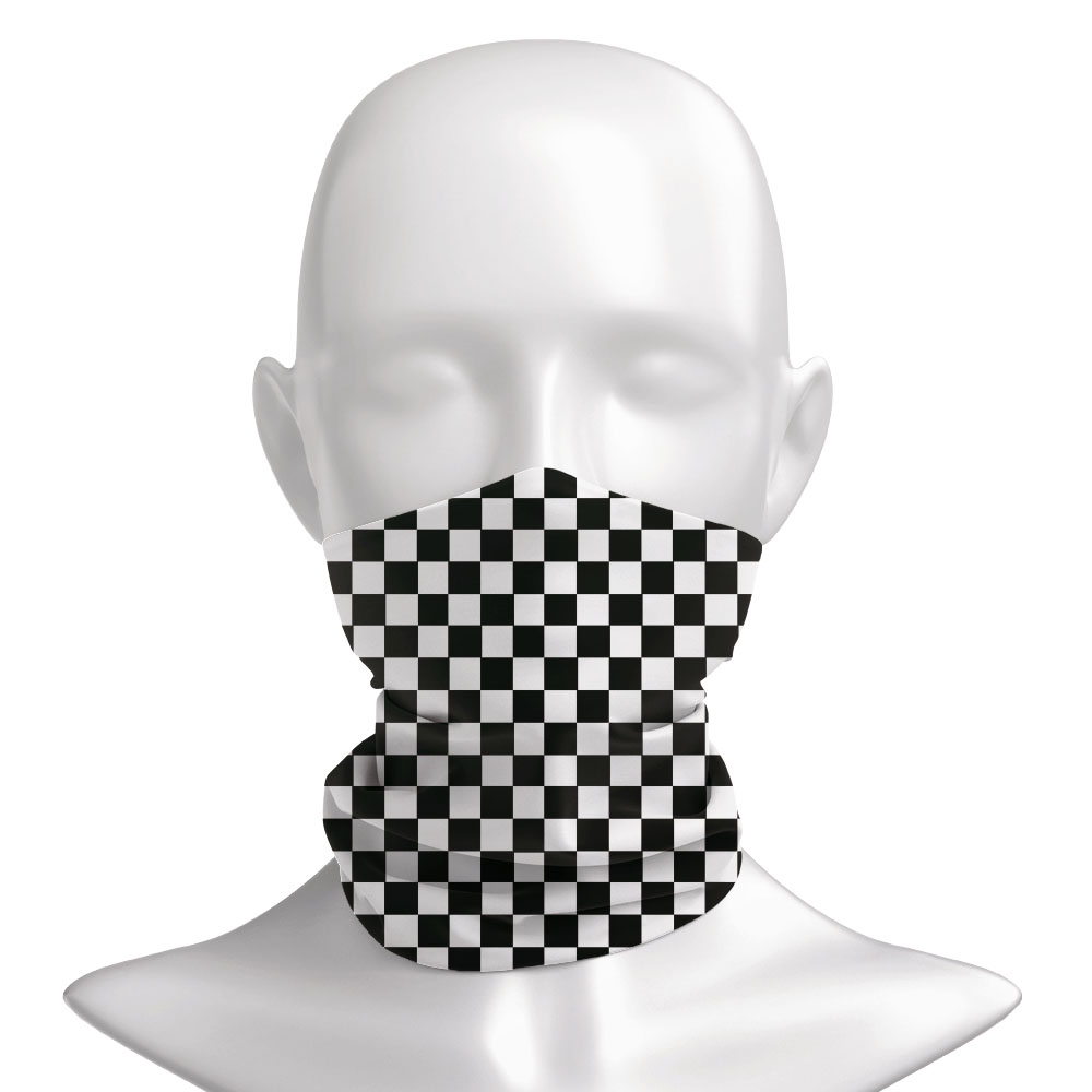 Checkered Ska Printed Headband – обзор и цена Neck Warmer Tube